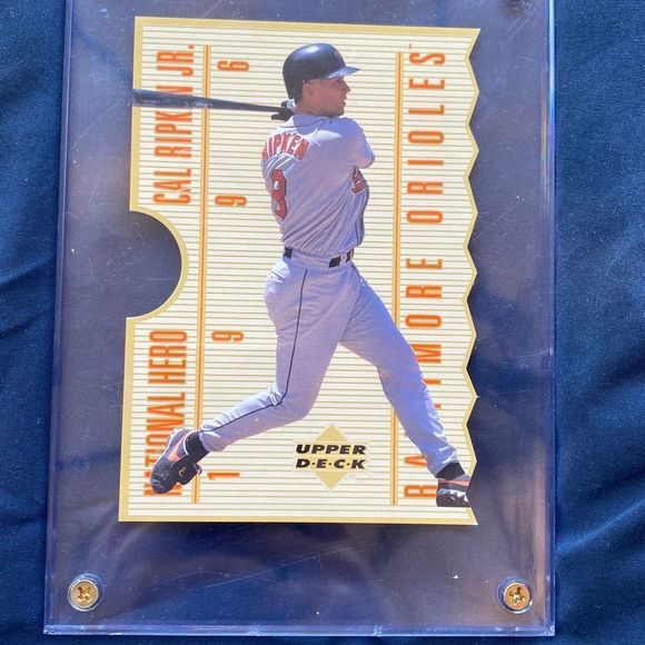 1996 Upper Deck Authenticated National Heroes Promo Cal Ripken Jr #NH2 HOF - Picture 1 of 9